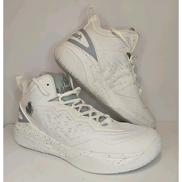 Moolah Shoes - Moolah Women's Neovolt Pro v2 Basketball Shoes White Size 10 New With Box